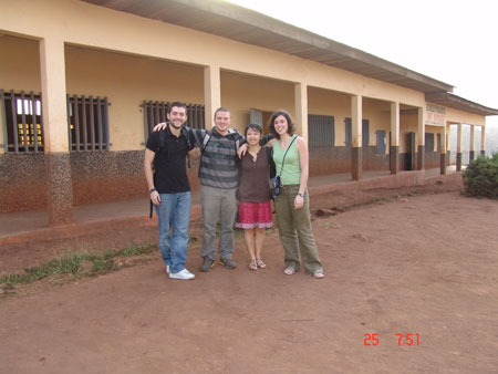 Clie en stage  l'Ecole Publique de Batack - Cameroun - Afrique Centrale